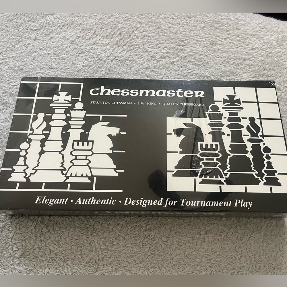 NEW Chessmaster Staunton Chess Set 3 3/4” King H65 John N Hansen Co Sealed